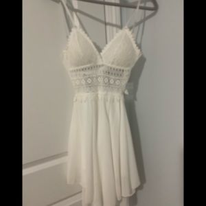 White short dress got it from Greece